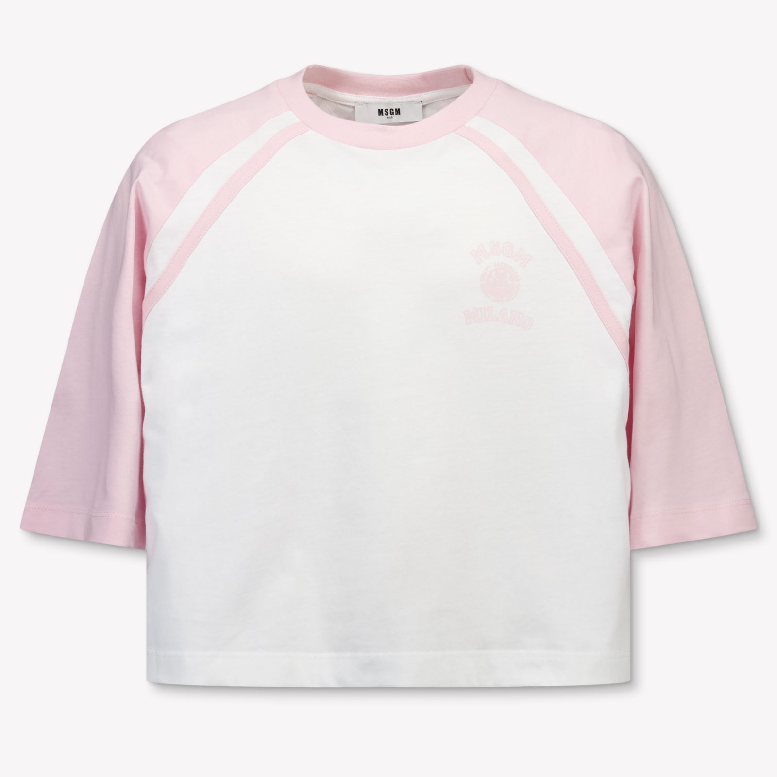MSGM Kinder Meisjes T-Shirt In Wit