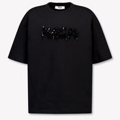 MSGM Kinder Meisjes T-Shirt In Zwart