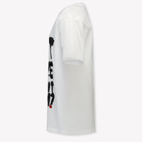 MSGM Kids Girls T-Shirt In White