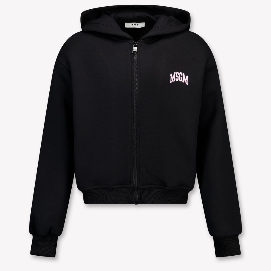MSGM Girls Cardigan in Black