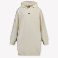 MSGM Kinder Meisjes Jurk In Off White