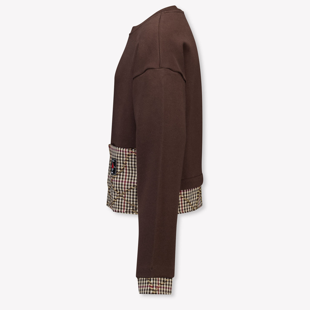 MSGM Kids Girls Sweater In Brown