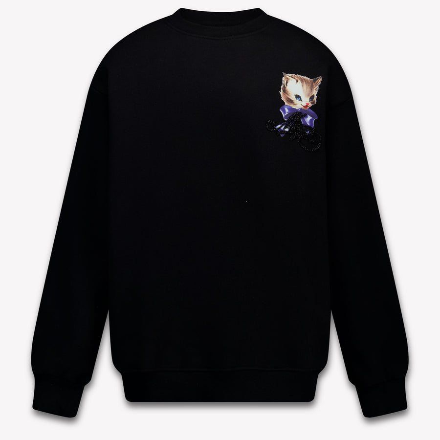 MSGM Kinder Meisjes Trui In Zwart