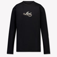 MSGM Kids Girls T-Shirt In Black