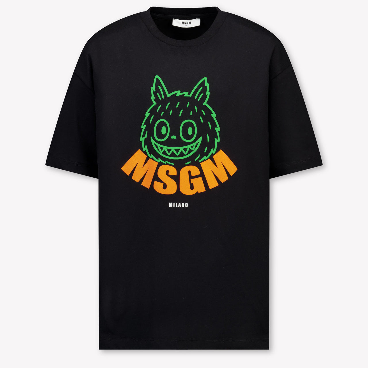MSGM Kinder Jongens T-Shirt In Zwart