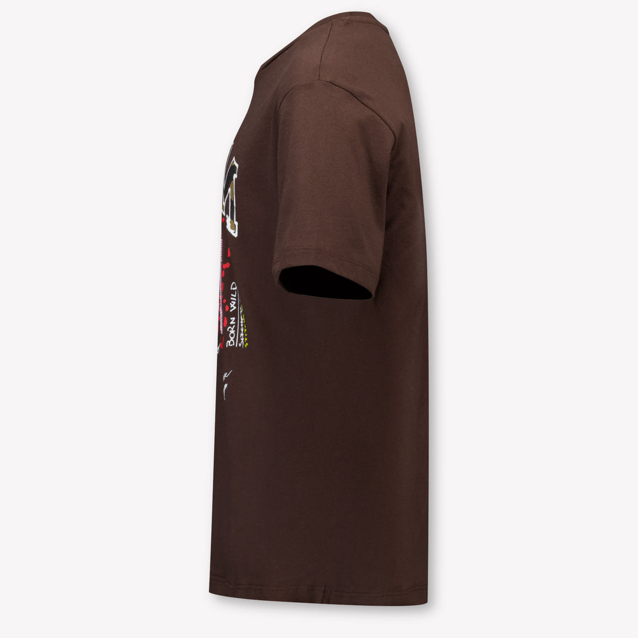 MSGM Kinder Meisjes T-Shirt In Bruin