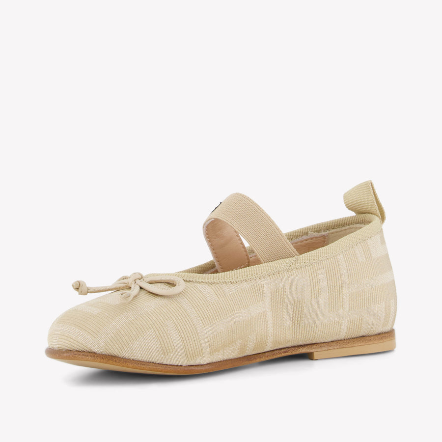 Fendi Meisjes Schoenen In Beige
