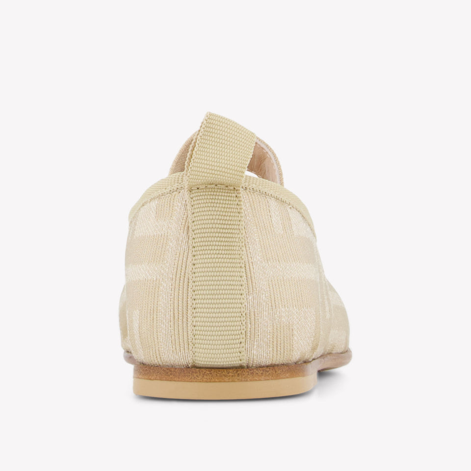Fendi Meisjes Schoenen In Beige