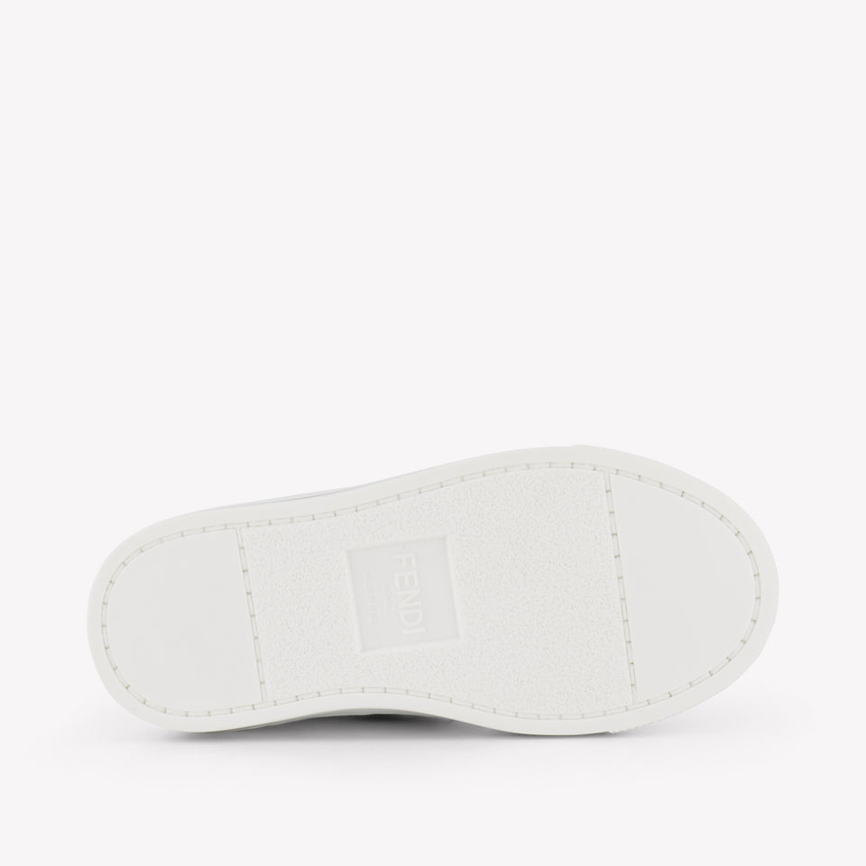 Fendi Unisex Sneakers In White