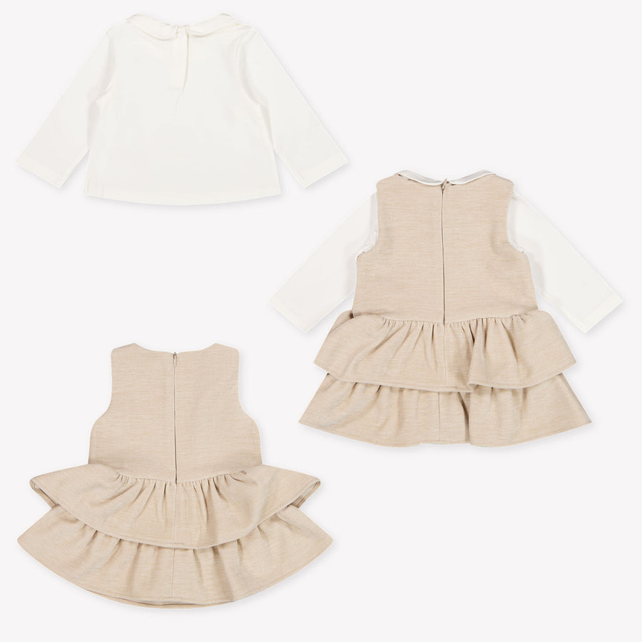 Liu Jo Baby Girls Set In Beige