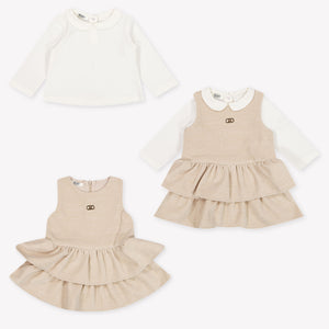 Liu Jo Baby Girls Set In Beige