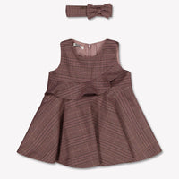 Liu Jo Baby Meisjes Jurk In Bruin
