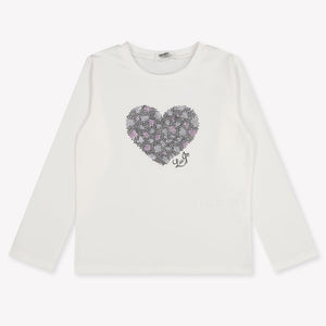 Liu Jo Kinder Meisjes T-Shirt In Wit