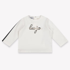 Liu Jo Baby Meisjes T-Shirt In Off White