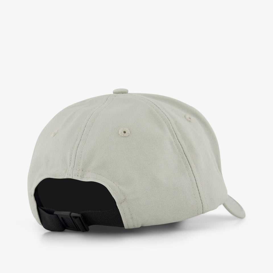 Stone Island Kids Boys Cap In Light Gray