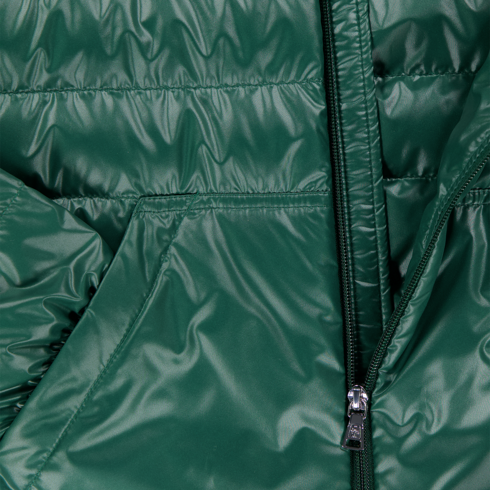 Moncler Bengi Kinder Jongens Tussenjas In Groen