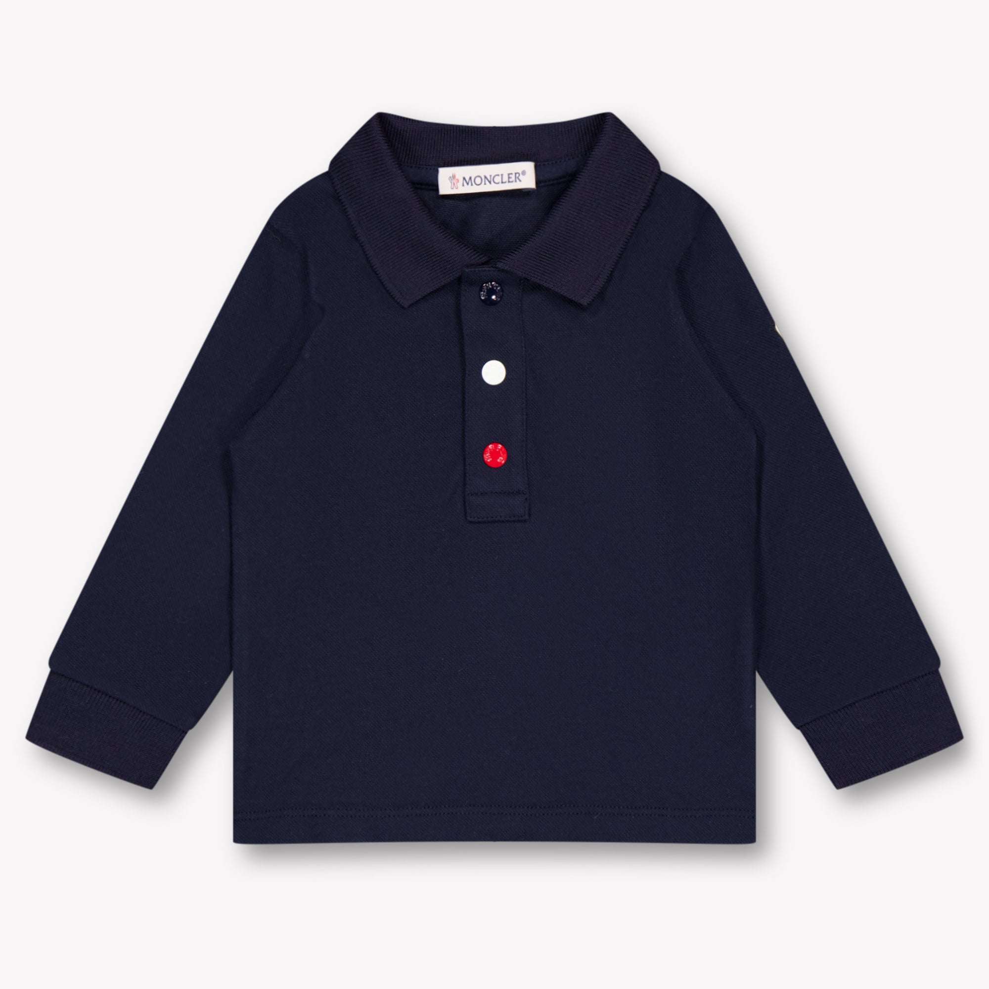 Moncler Baby Boys Polo In Navy