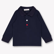 Moncler Baby Jongens Polo In Navy