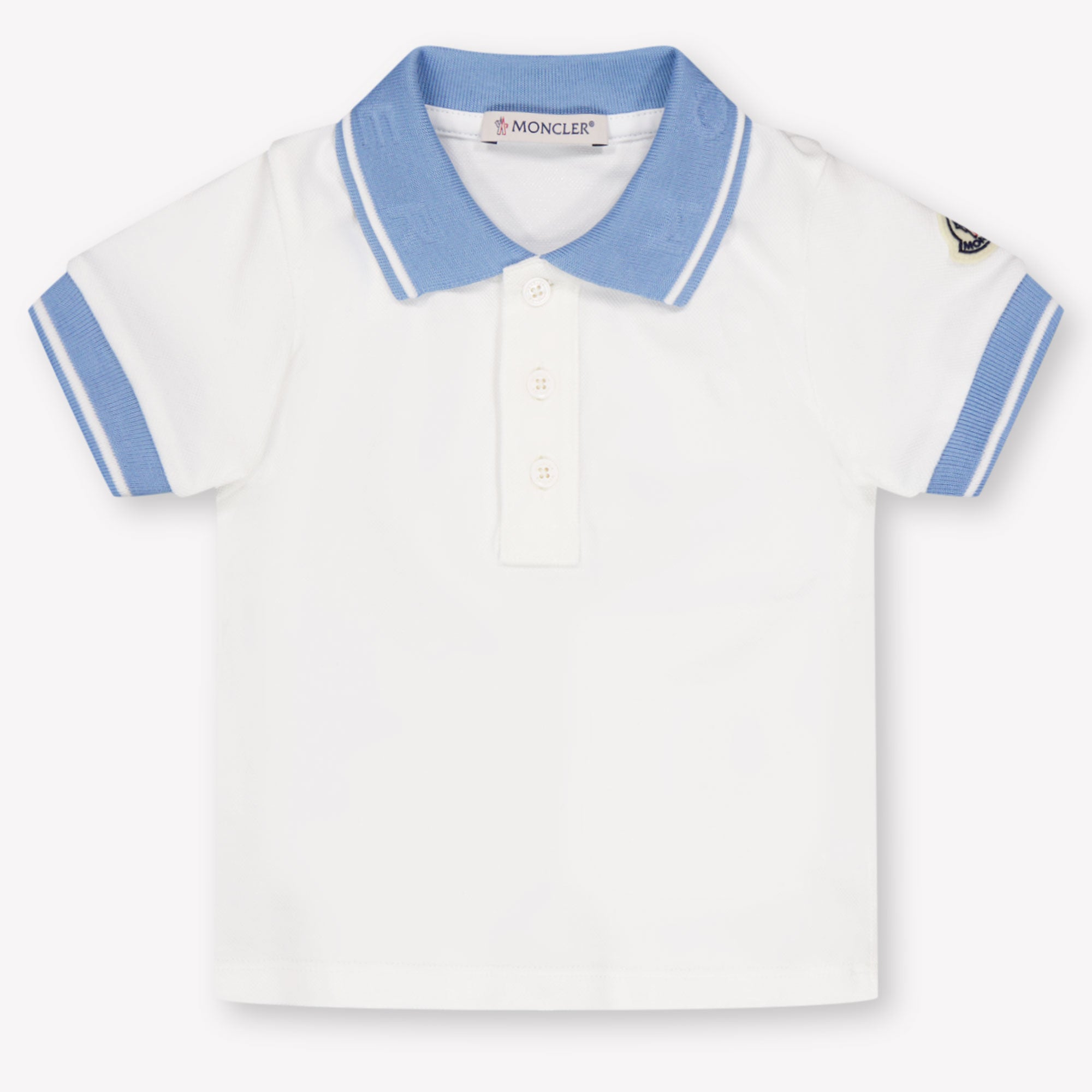 Moncler Baby Boys Polo In White