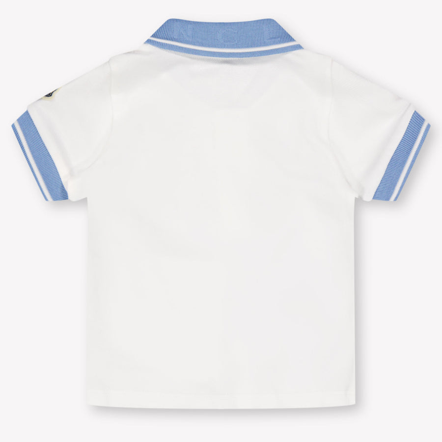 Moncler Baby Jongens Polo In Wit