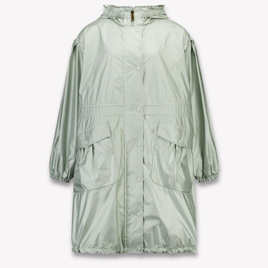 Moncler Afet Girls Summer Jacket in Mint