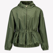 Moncler Manolya Kids Girls Summer jacket In Army