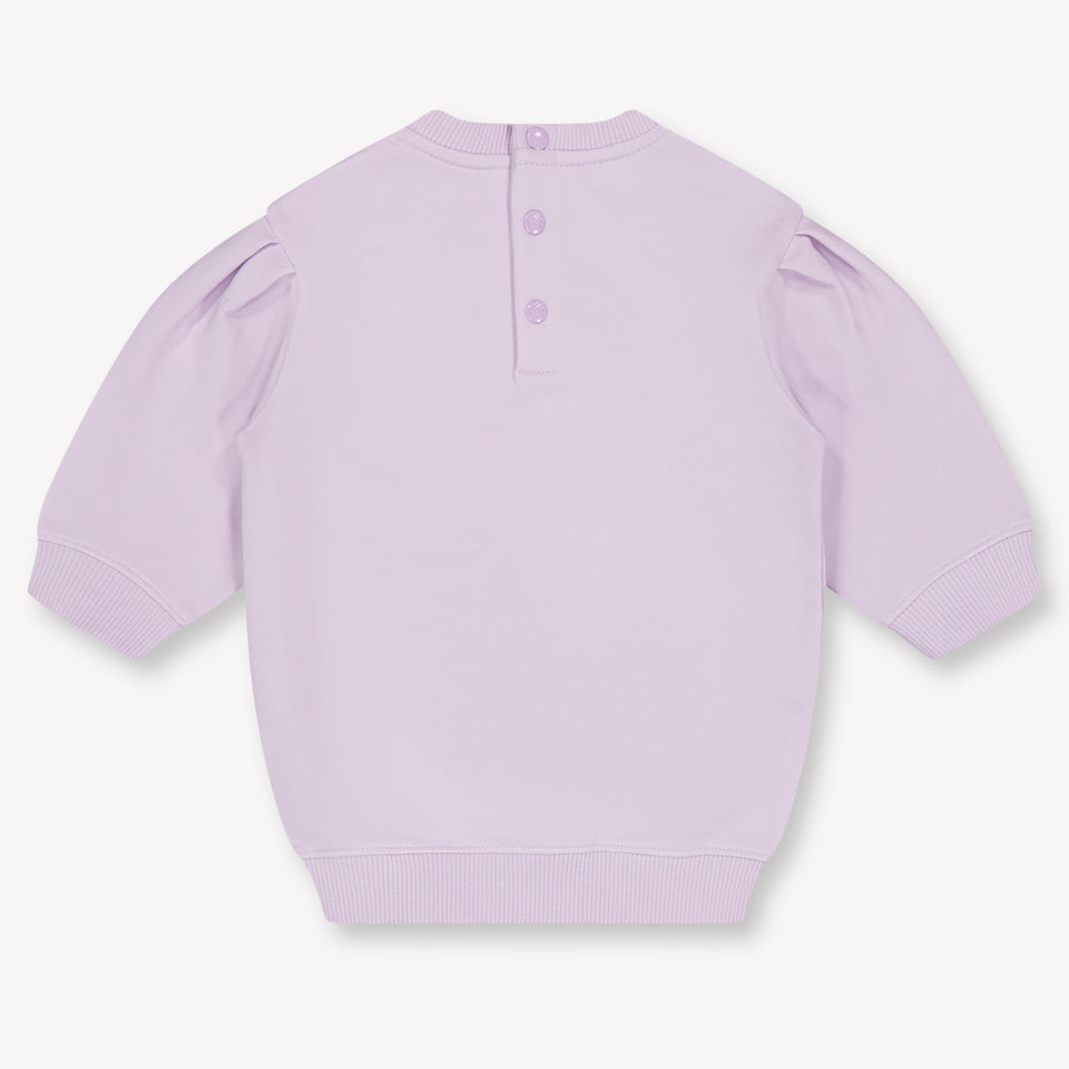 Moncler Baby Girls Dress In Lilac