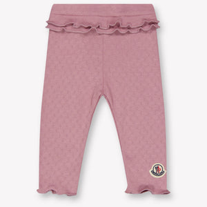 Moncler Baby Girls Leggings In Pink