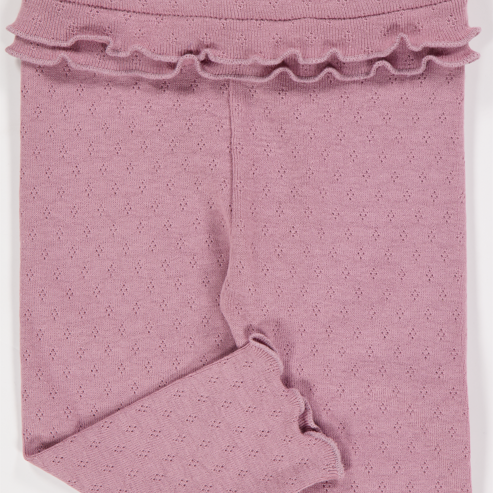 Moncler Baby Girls Leggings In Pink