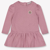 Moncler Baby Meisjes Jurk In Roze