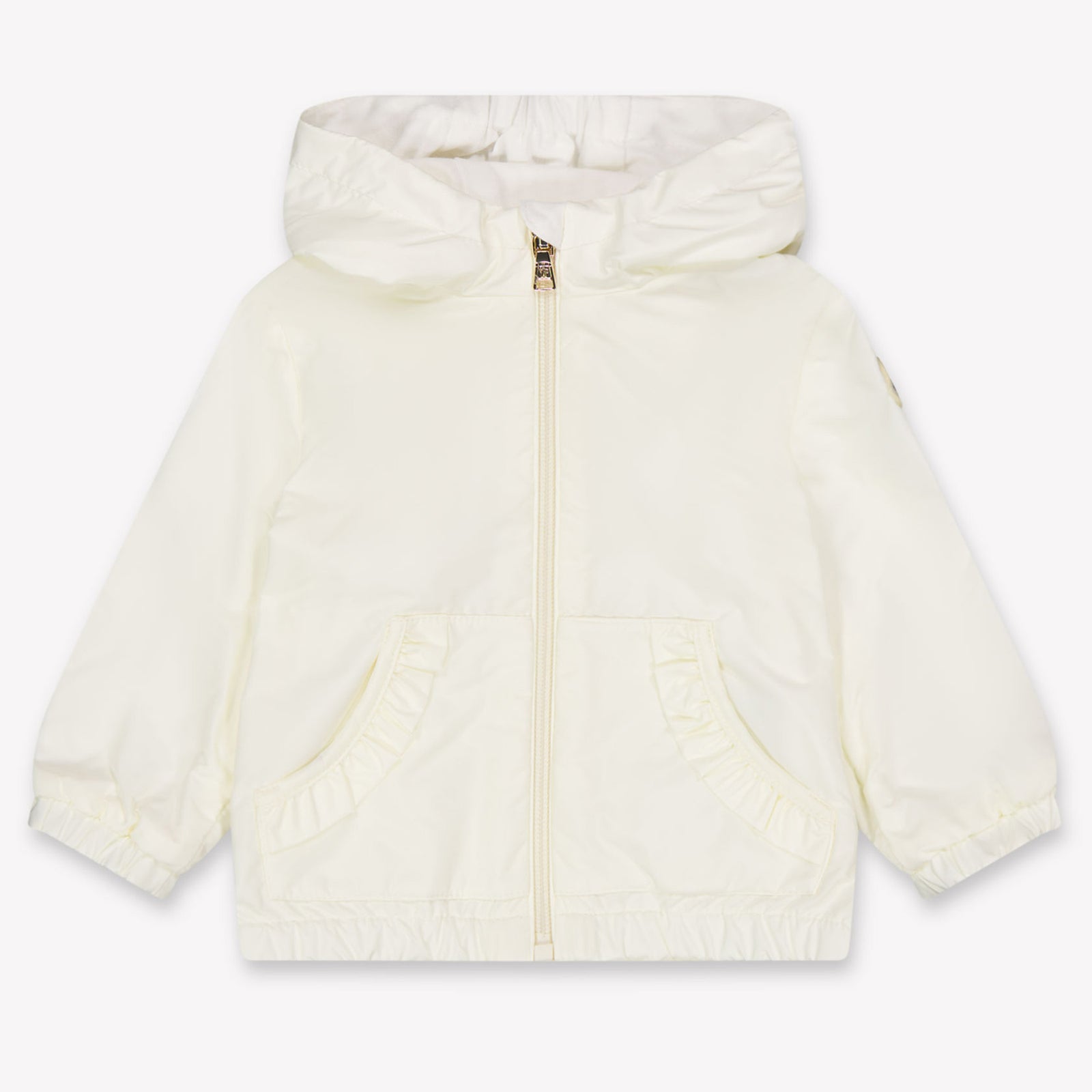 Moncler Nigar Baby Meisjes Zomerjas In Off White