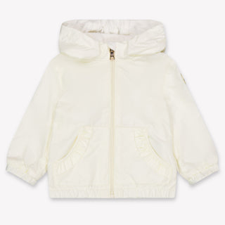 Moncler Nigar Baby Girls Summer jacket In OffWhite