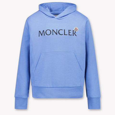 Moncler Kinder Jongens Trui In Licht Blauw