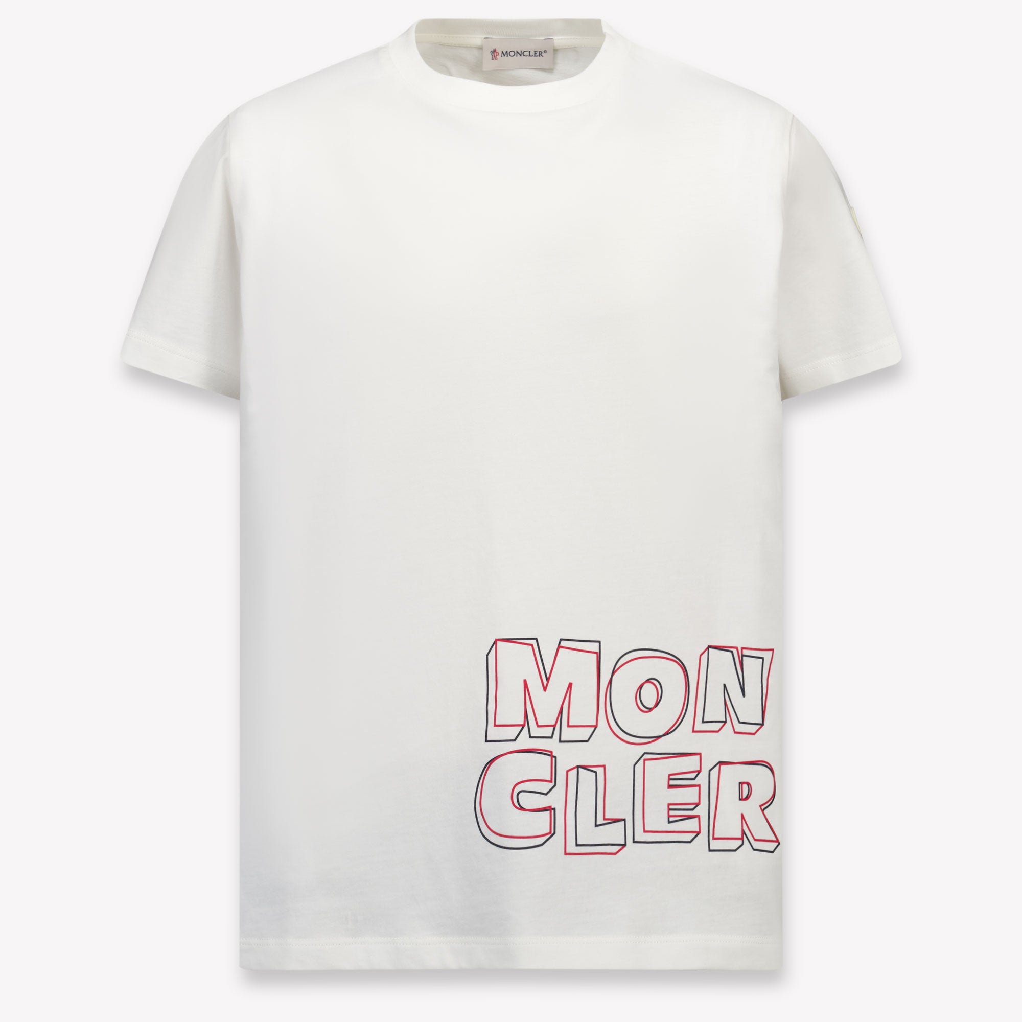 Moncler Kids Boys T-Shirt In White