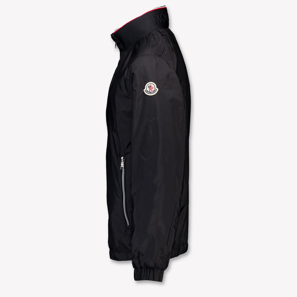 Moncler Hilmi Kids Boys Summer jacket In Black