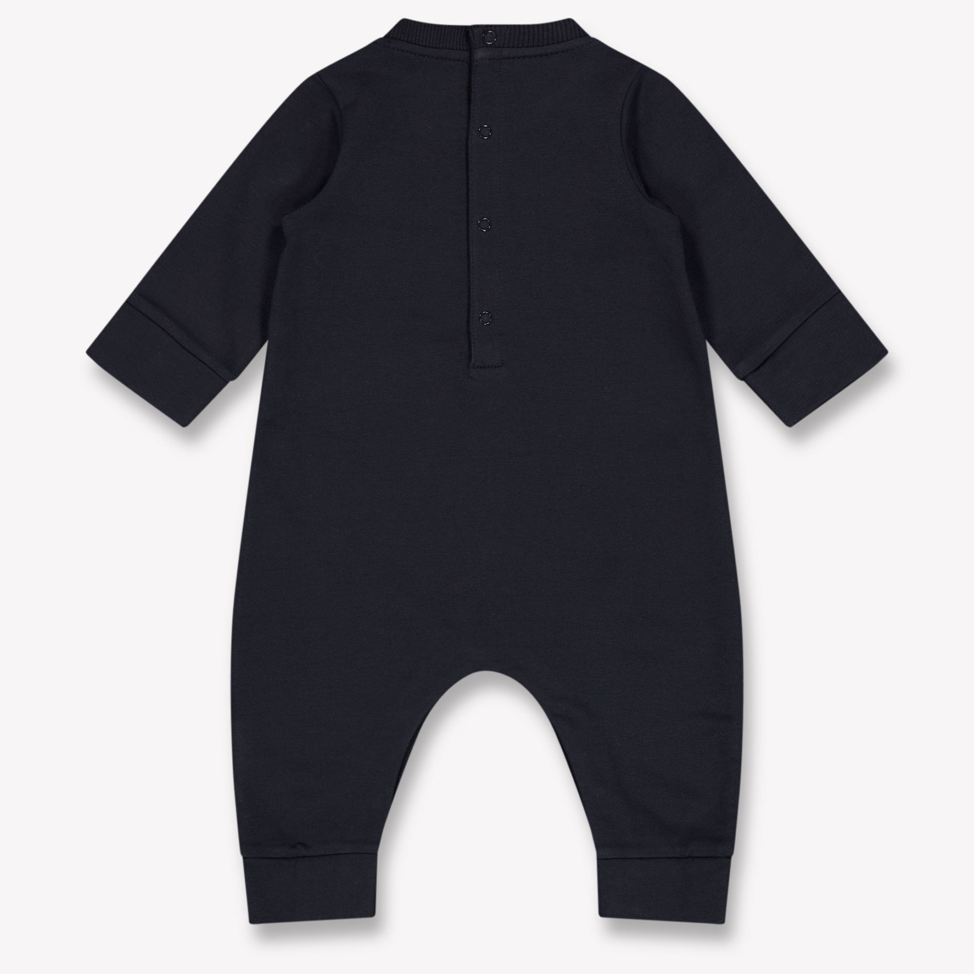 Moncler Baby Boys Playsuit In Navy