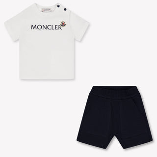Moncler Baby Boys Set In White
