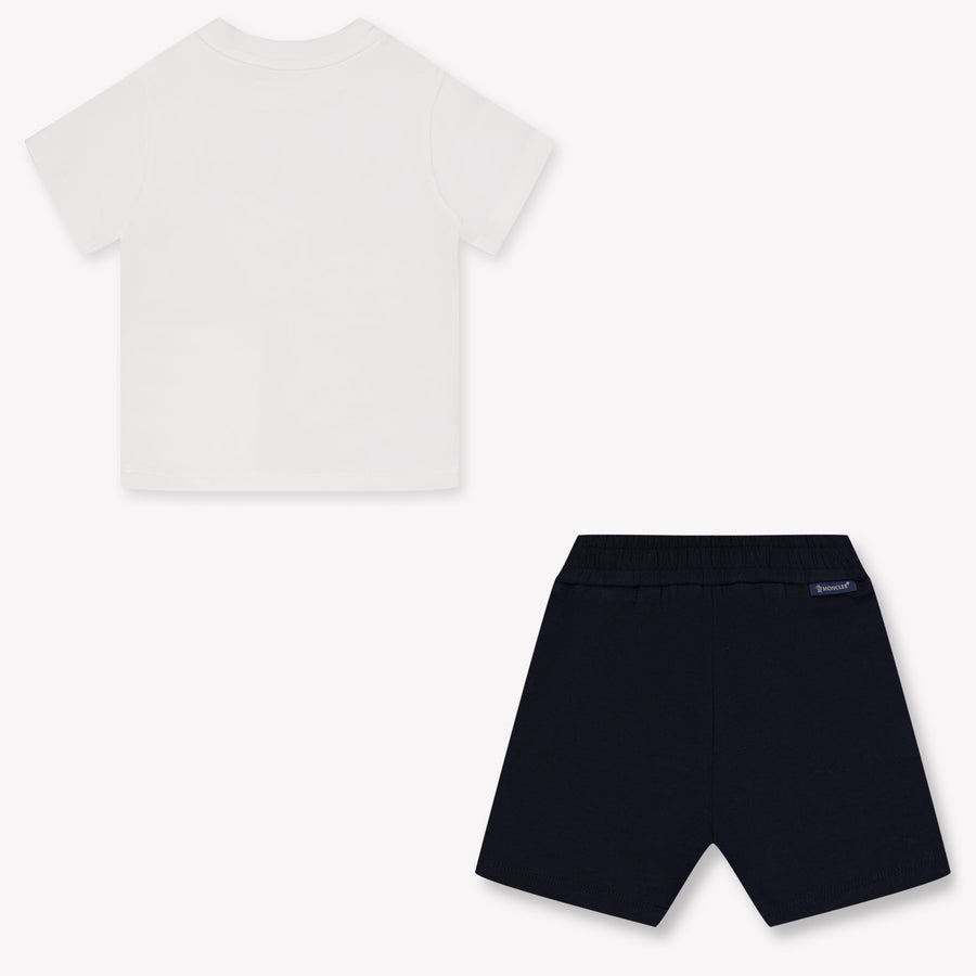 Moncler Baby Jongens Setje In Wit