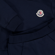 Moncler Baby Jongens Joggingpak In Navy