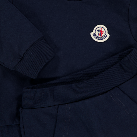Moncler Baby Boys Jogging suit In Navy