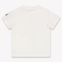 Moncler Baby Jongens T-Shirt In Wit