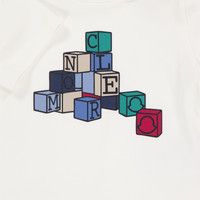 Moncler Baby Jongens T-Shirt In Wit