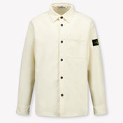 Stone Island Kids Boys Blouse  Offwhite