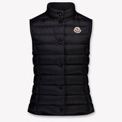 Moncler Liane Kids Girls Bodywarmer In Black