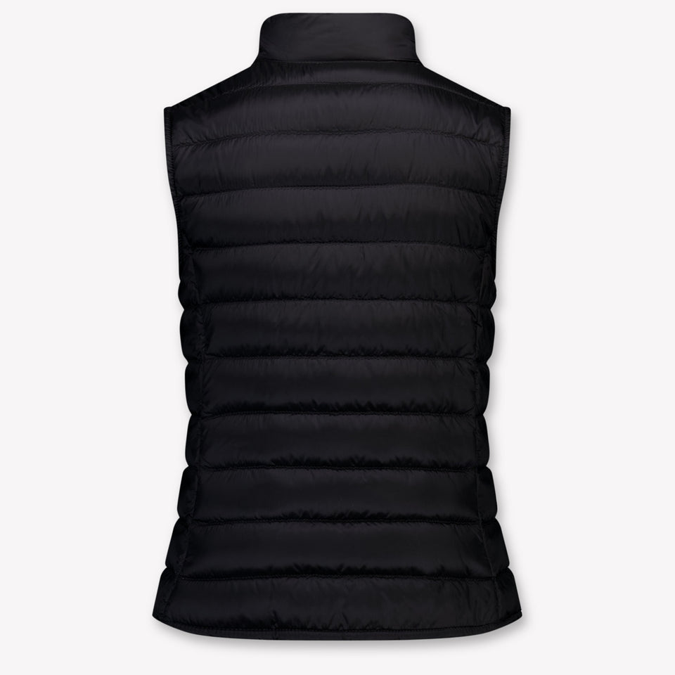 Moncler Liane Kids Girls Bodywarmer In Black
