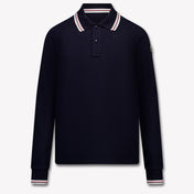 Moncler Kinder Jongens Polo In Navy