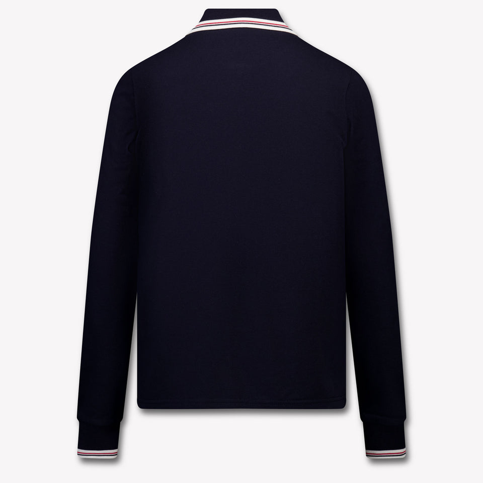 Moncler Kinder Jongens Polo In Navy