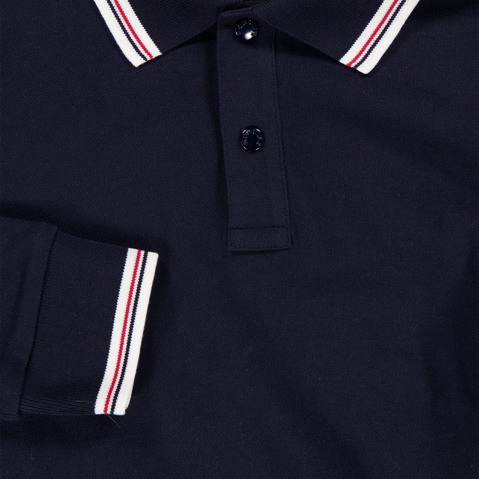 Moncler Kinder Jongens Polo In Navy