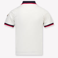 Moncler Kinder Jongens Polo In Wit