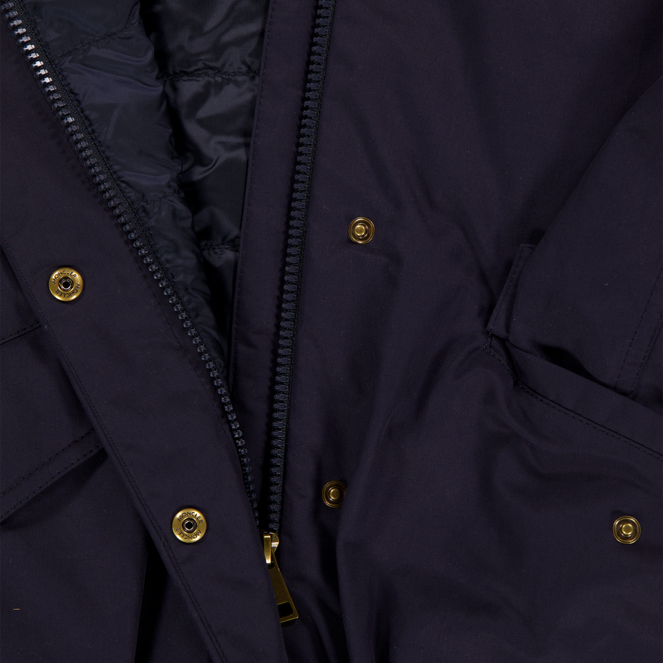 Moncler Eucalyptus Kinder Meisjes Zomerjas In Navy